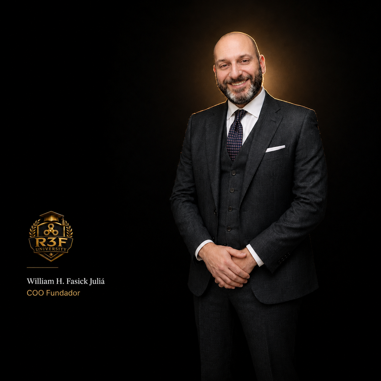 William H. Fasick Juliá, COO Fundador de Universidad R3F Global